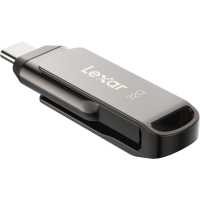 Produktbild för Lexar JumpDrive Dual Drive D400 Type-C/Type-C & Type-A, up to 100MB/s read (USB 3.1) 32GB