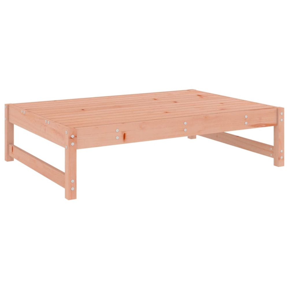 Produktbild för Fotpall för trädgården 120x80 cm massivt douglasträ