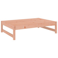 Produktbild för Fotpall för trädgården 120x80 cm massivt douglasträ