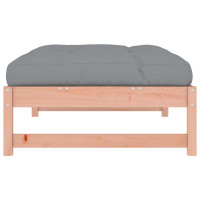 Produktbild för Fotpall för trädgården 120x80 cm massivt douglasträ