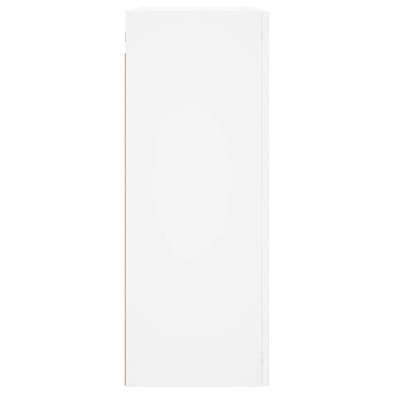 Produktbild för Väggskåp vit 69,5x34x90 cm