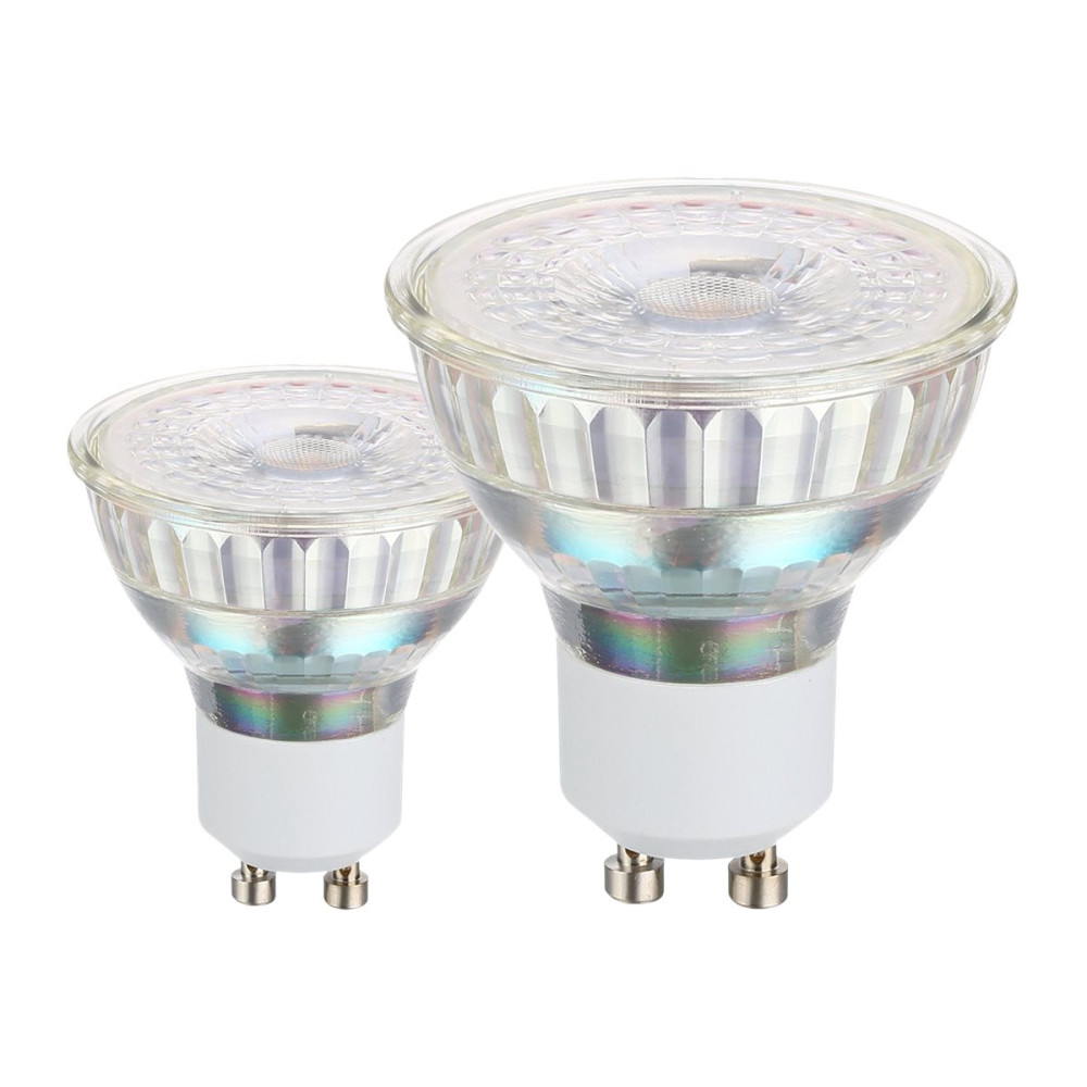 Produktbild för Eglo - LED-spotlight - GU10 - 3 W - varmt vitt ljus - 3000 K (paket om 2)