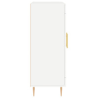 Produktbild för Skåp vit 69,5x34x90 cm konstruerat trä