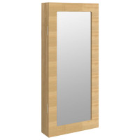 Miniatyr av produktbild för Spegelskåp väggmonterat 30x8,5x67 cm