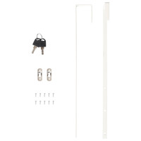 Produktbild för Spegelskåp väggmonterat 30x8,5x106 cm