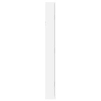 Produktbild för Spegelskåp vit väggmonterat 37,5x10x90 cm