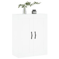 Produktbild för Väggskåp vit 69,5x34x90 cm konstruerat trä