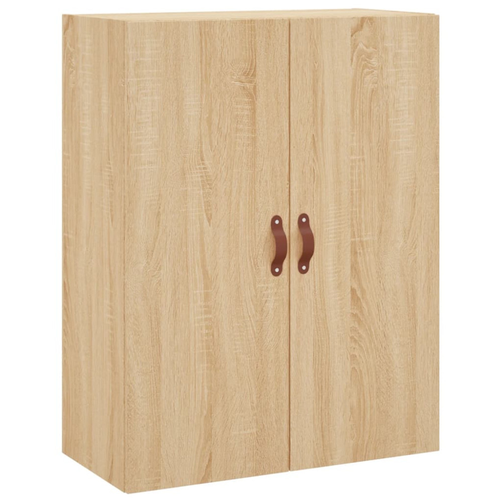 Produktbild för Väggskåp 2 st sonoma-ek 69,5x34x90 cm