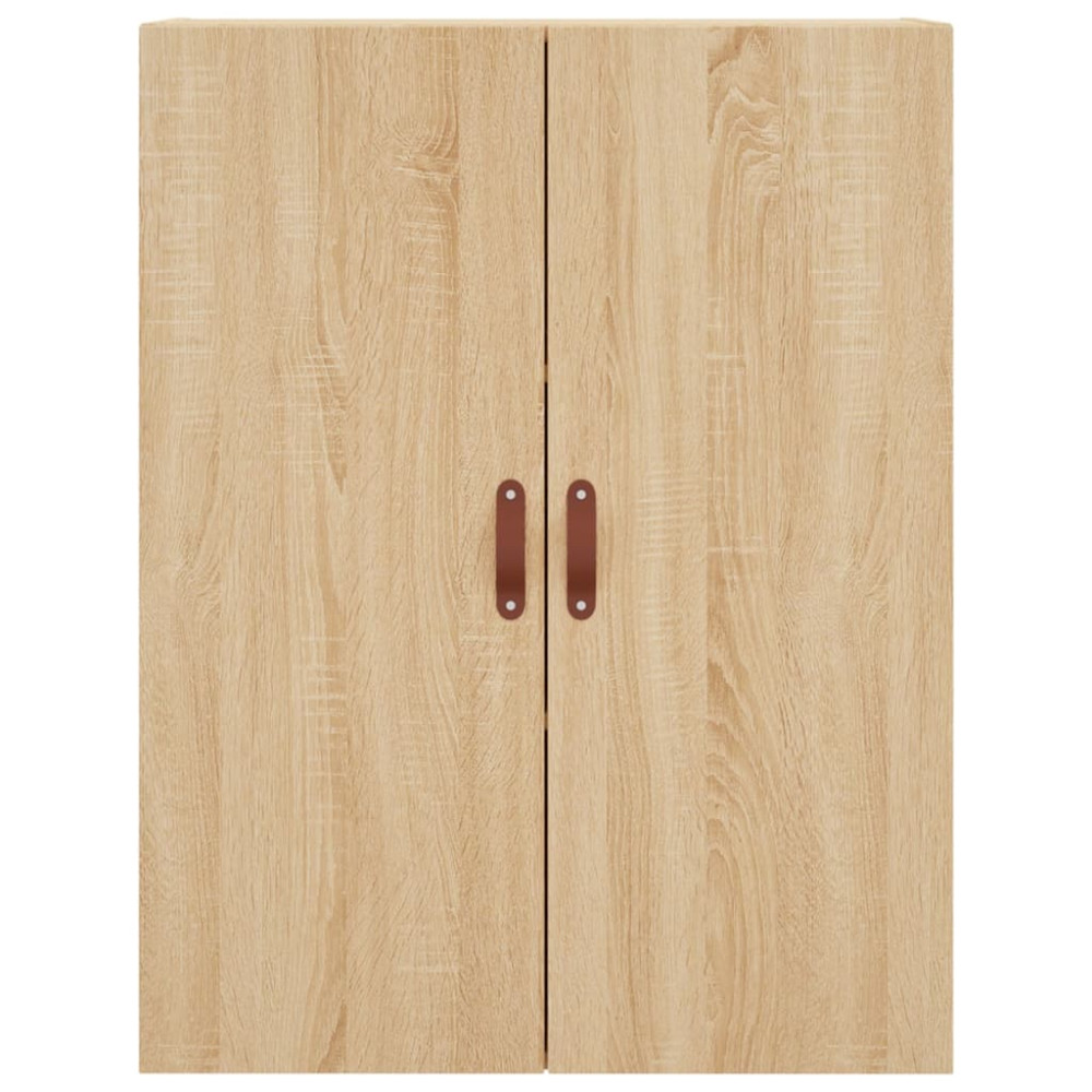 Produktbild för Väggskåp 2 st sonoma-ek 69,5x34x90 cm