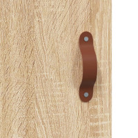 Produktbild för Väggskåp 2 st sonoma-ek 69,5x34x90 cm