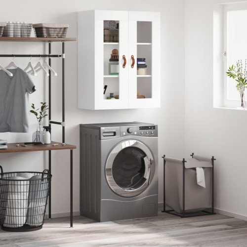 vidaXL Väggskåp vit 69,5x34x90 cm - Skänkar & Serveringsbord