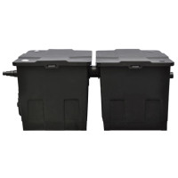 Produktbild för Dammfilter biologiskt 12000 L/tim