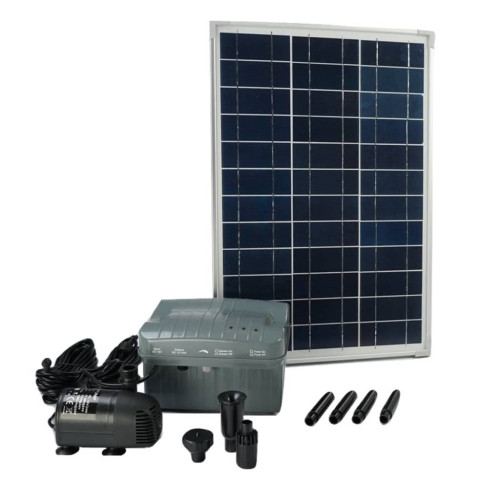 Ubbink Ubbink Soldriven vattenpump set med batteri SolarMax 1000 1351182