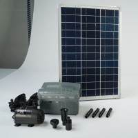 Produktbild för Ubbink Soldriven vattenpump set med batteri SolarMax 1000 1351182