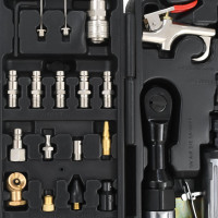 Miniatyr av produktbild för Tryckluftsverktyg kit 70 delar
