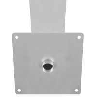 Produktbild för Poolfontän rostfritt stål 64x30x52 cm silver