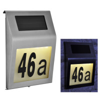 Miniatyr av produktbild för HI Soldrivet LED husnummer