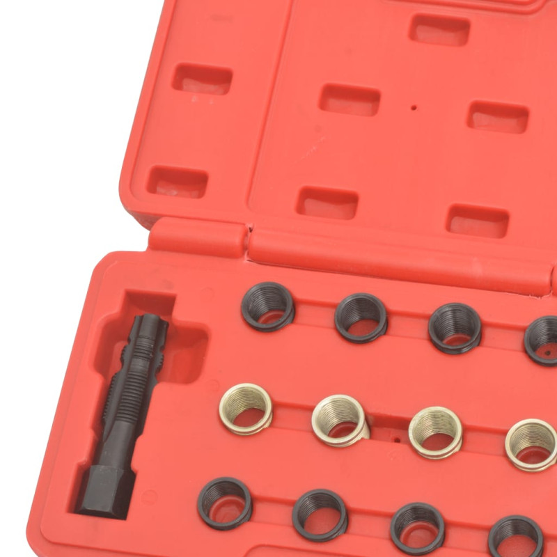 Produktbild för Reparationssats för tändstiftsgängor 16 delar M14x1,25