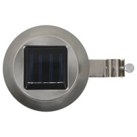 Produktbild för Sollampa LED set 6 st rund 12 cm vit