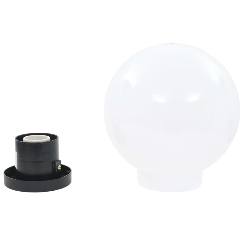 Produktbild för Globlampa LED set 2 st sfäriska 20 cm PMMA