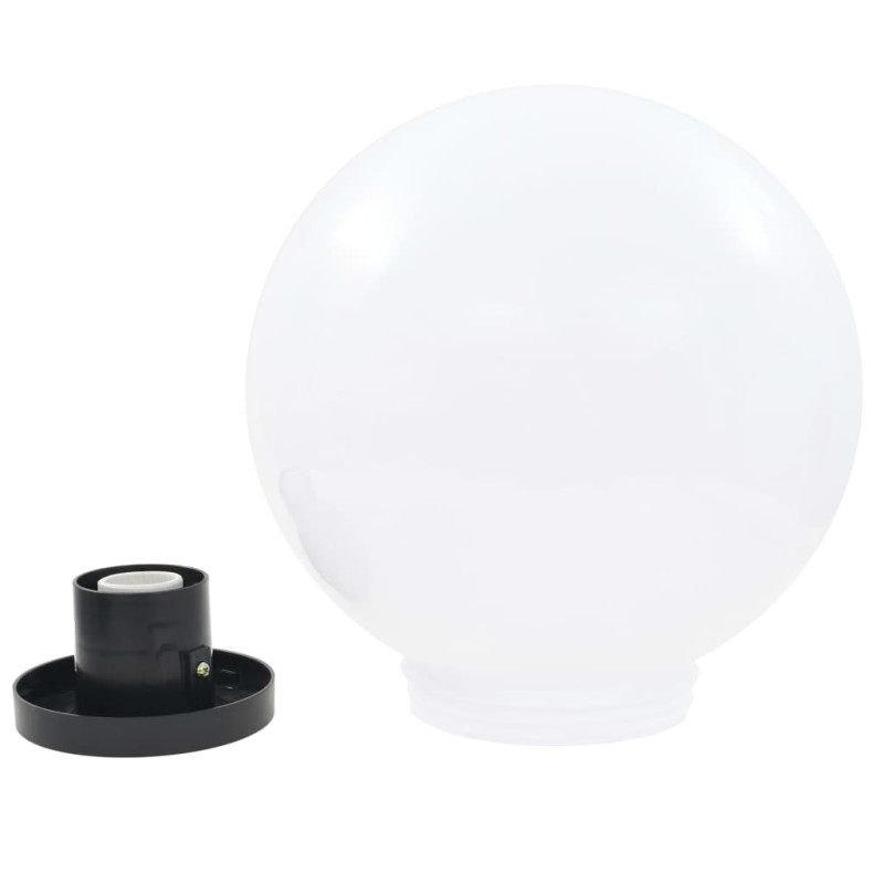 Produktbild för Globlampa LED set 2 st sfäriska 30 cm PMMA