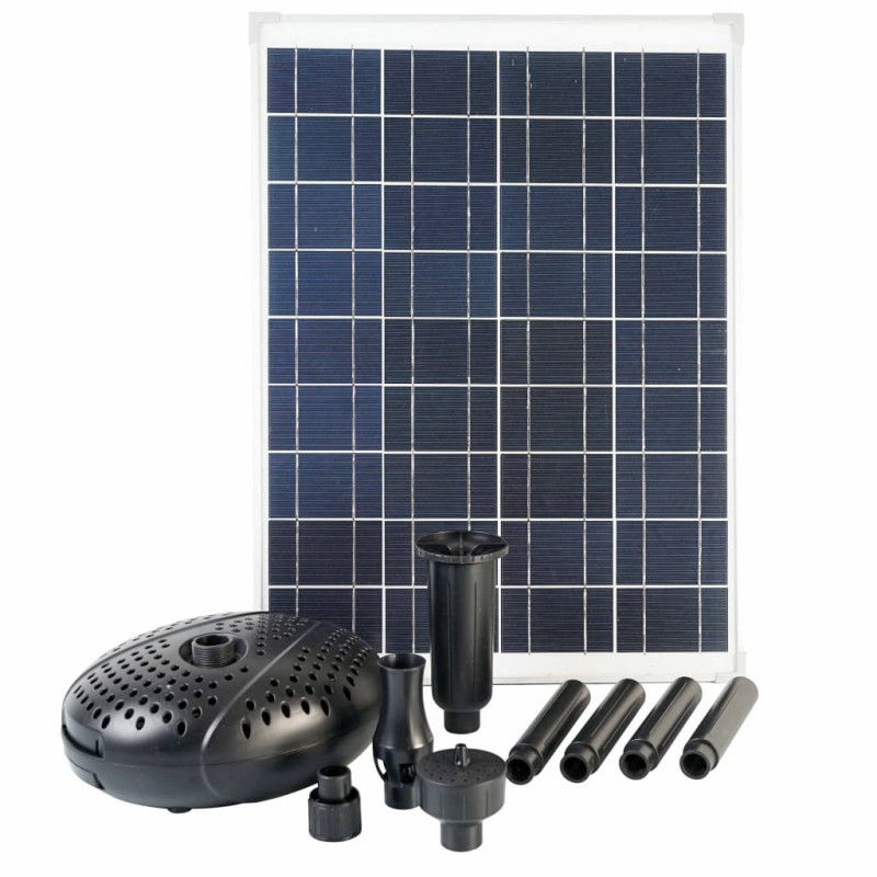 Produktbild för Ubbink SolarMax 2500 set med solpanel och pump