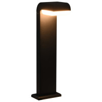 Produktbild för Utomhuslampa med LED 9 W svart oval