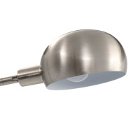 Produktbild för Golvlampa 200 cm 5 x E14 silver