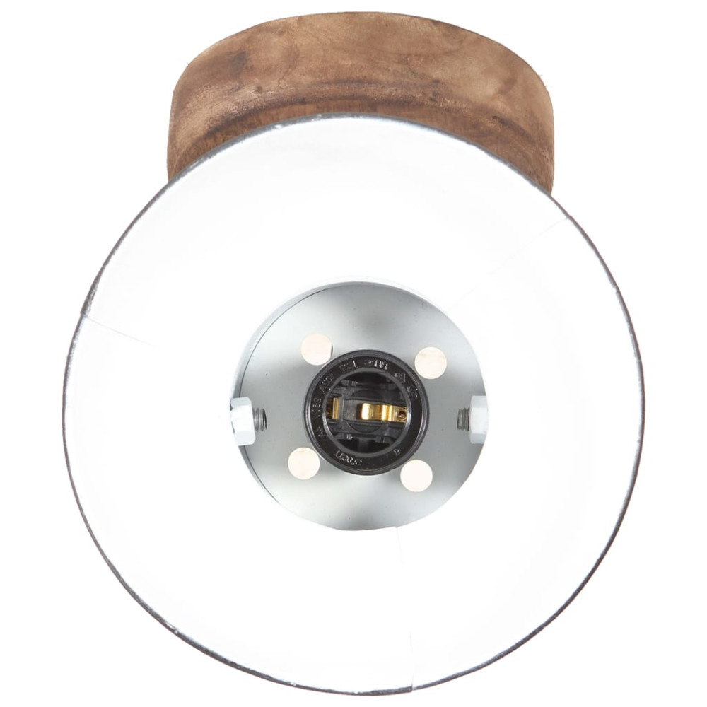 Produktbild för Industriell vägglampa/taklampa 2 st svart 20x25 cm E27