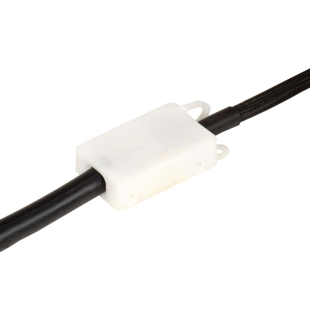 Produktbild för Industriell vägglampa/taklampa 2 st svart 20x25 cm E27