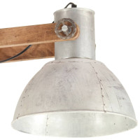 Produktbild för Hänglampa industriell vintage 25 W silver 109 cm E27