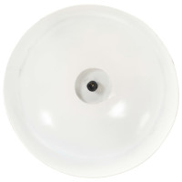 Produktbild för Hänglampa industriell 32 cm vit E27