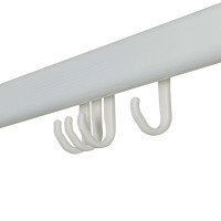 Miniatyr av produktbild för Sealskin Duschdraperistång Easy-Roll vit