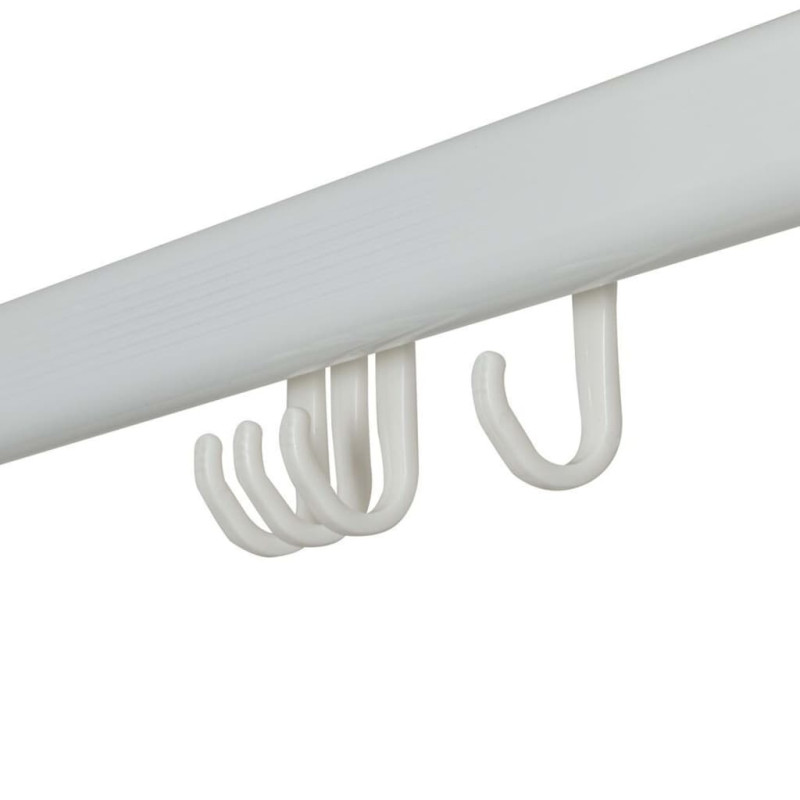 Produktbild för Sealskin Duschdraperistång Easy-Roll vit