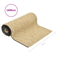 Produktbild för Kantmatta naturlig sand 1000x60 cm