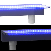 Produktbild för Vattenfall med RGB LED akryl 60 cm