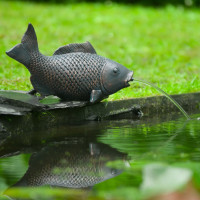 Miniatyr av produktbild för Ubbink Trädgårdsfontän fisk