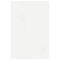 Produktbild för Skärmställ vit 81 x 20 x 30 cm massiv furu