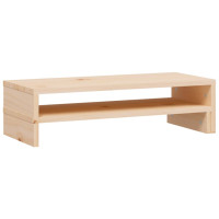 Produktbild för Skärmställ (52-101)x22x14 cm massiv furu