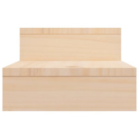 Produktbild för Skärmställ (52-101)x22x14 cm massiv furu