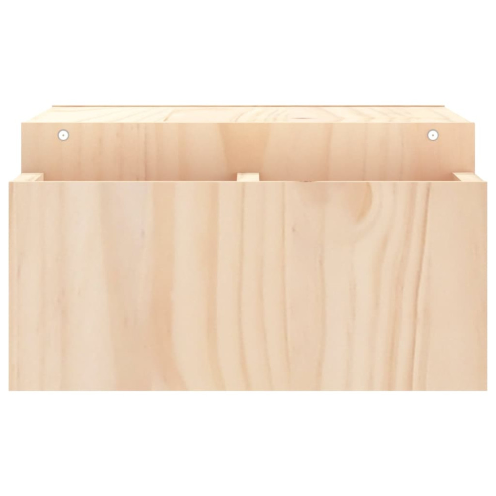 Produktbild för Skärmställ 70x27,5x15 cm massiv furu