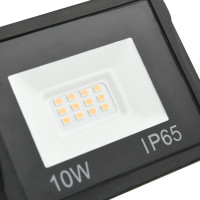 Miniatyr av produktbild för Strålkastare 10 W LED varmvit