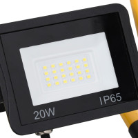 Produktbild för Strålkastare med handtag 20 W LED kallvit
