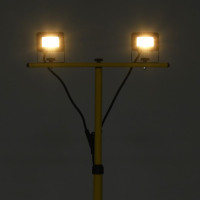 Produktbild för Strålkastare med stativ 2x10 W LED varmvit