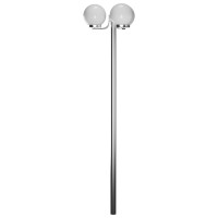 Produktbild för Trädgårdslampa 3 lampor 220 cm