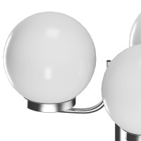 Produktbild för Trädgårdslampa 3 lampor 220 cm