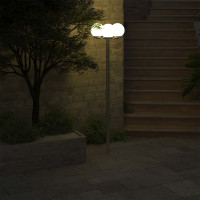 Produktbild för Trädgårdslampa 3 lampor 220 cm