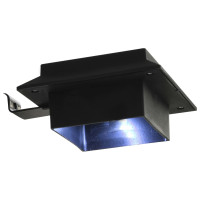 Produktbild för Sollampa LED set 6 st fyrkantig 12 cm svart