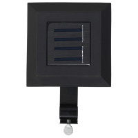 Produktbild för Sollampa LED set 6 st fyrkantig 12 cm svart