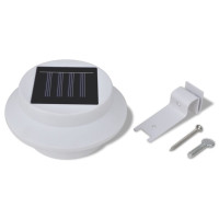 Produktbild för Ytterbelysning LED Vit 6-pack Solcell